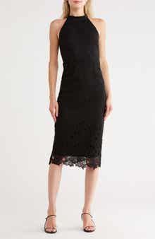 NSR Norma Halter Midi Dress