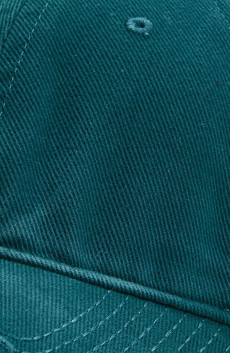 Balenciaga Embroidered Logo Organic Cotton Baseball Cap, Alternate, color, 