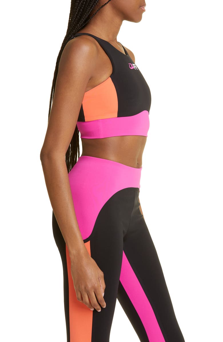 Off-White SPORTS BRA COLOUR BLOCK, Alternate, color, 