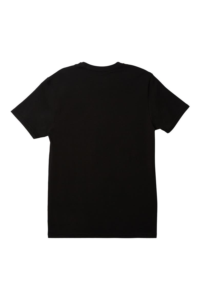 Logo Cotton T-Shirt, Alternate, color, BLACK