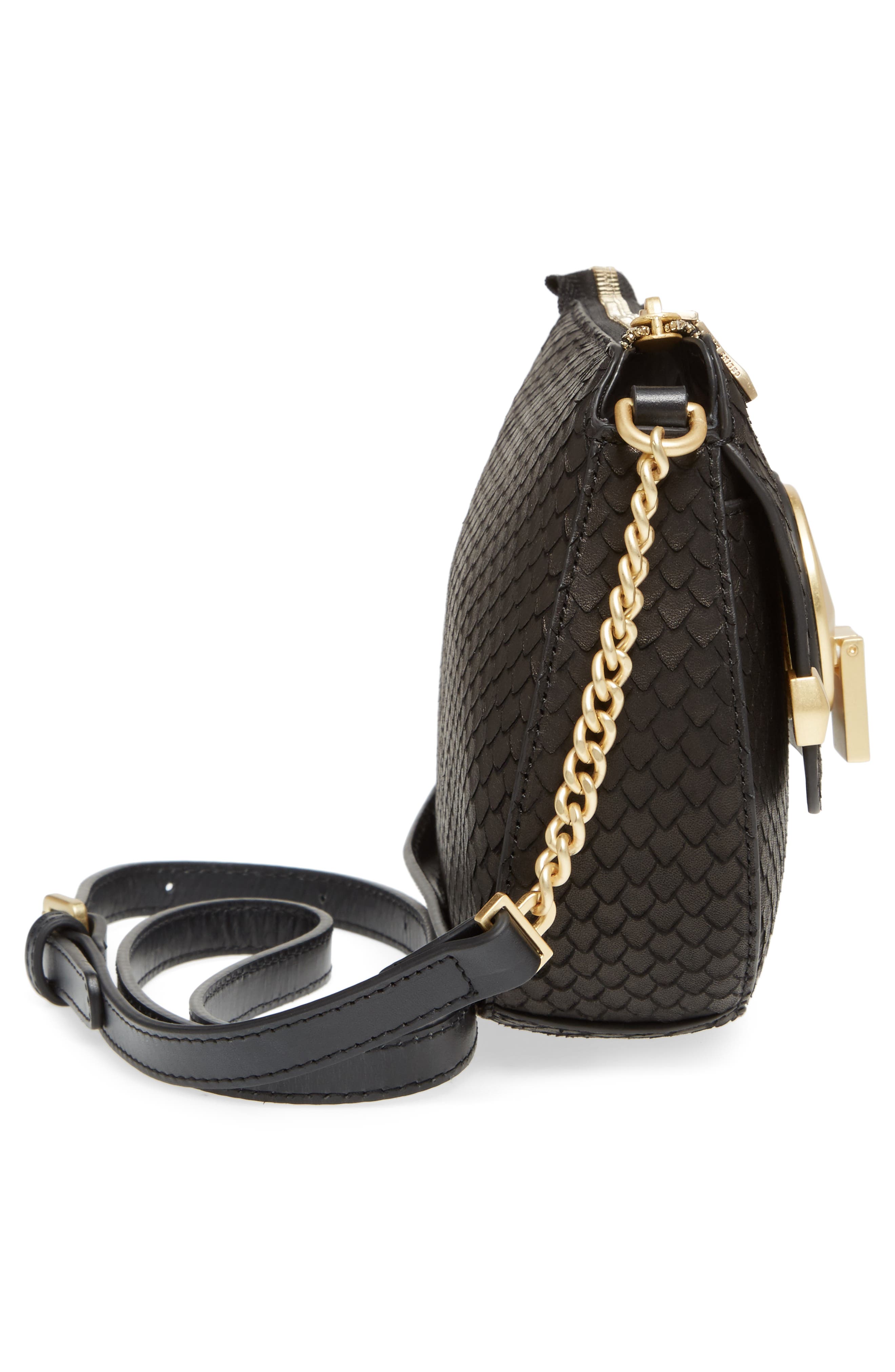 CELINE DION Octave Leather Crossbody Bag, Alternate, color, 