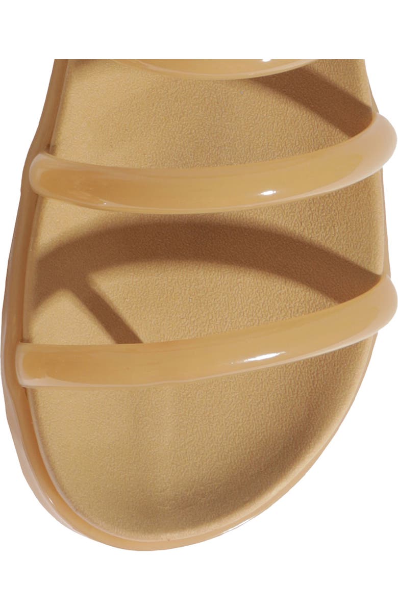 Schutz Polly Sporty Platform Sandal, Alternate, color, Bege Cuban Sand