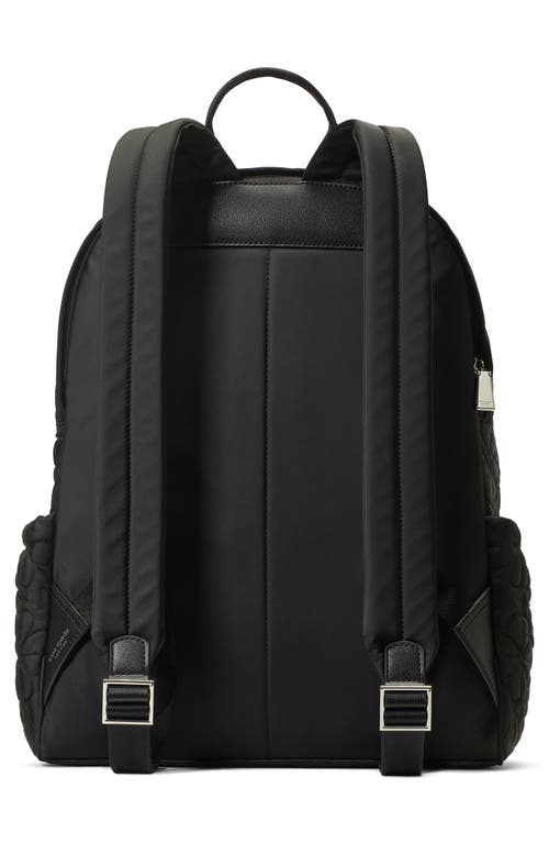Kate Spade New York Large Tilly Quilted Backpack In Black