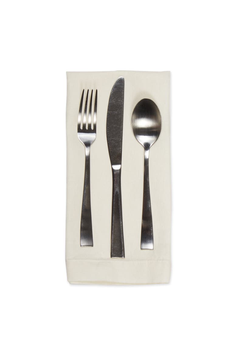 Linen Napkin Set/4, Alternate, color, Cream Sugar