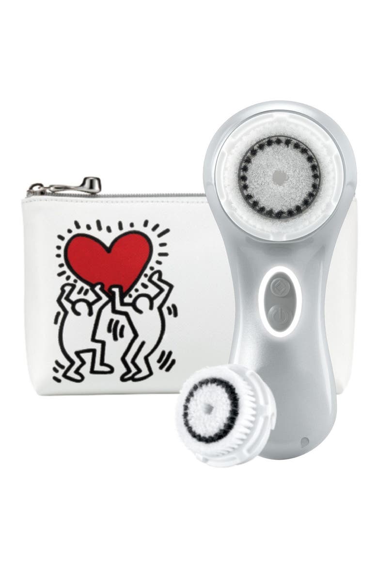 'Mia 2 - Keith Haring Silver' Sonic Skin Cleansing System (Limited Edition), Main, color, NO COLOR