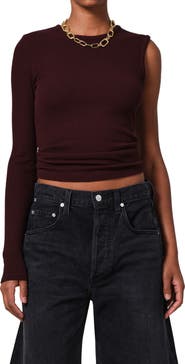 Citizens of Humanity Fellina Rib One-Sleeve Sweater