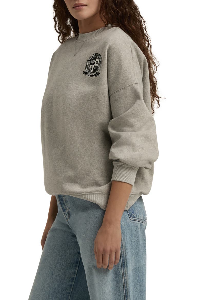 The Coaches Sweatshirt, Alternate, color, HEATHER GREY