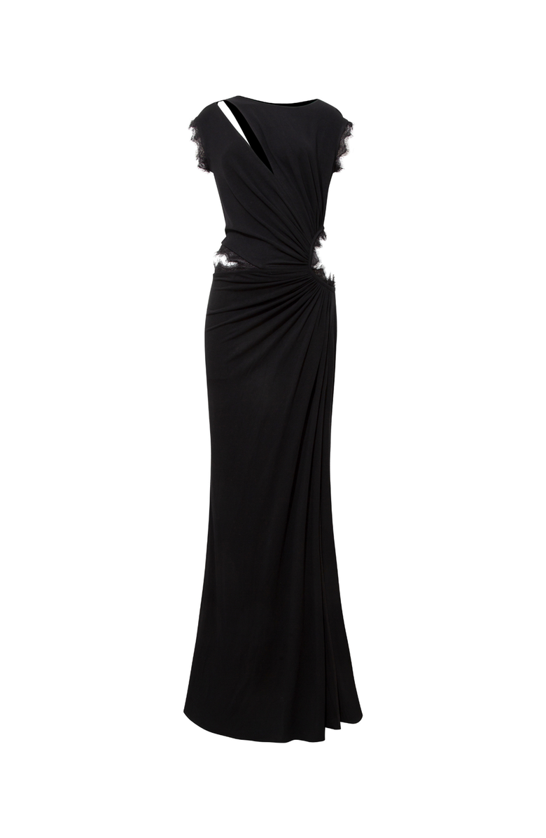 Luna B Wolf DAHLIA DRESS, Main, color, Black