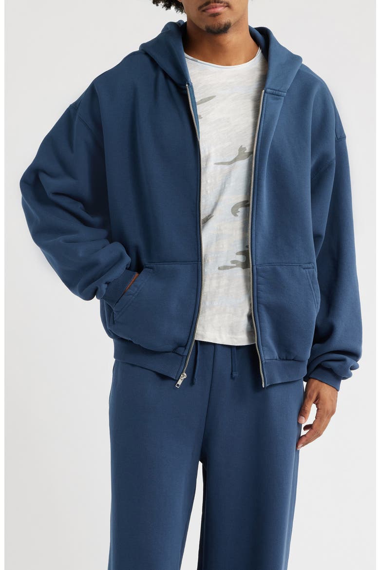 Core Zip Hoodie, Main, color, MIDNIGHT