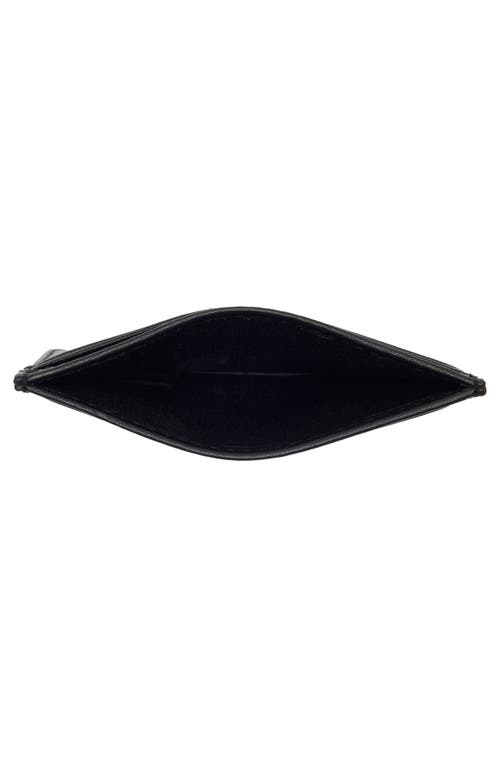Hugo Boss Boss Randy Leather Card Case In Black