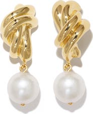 COMPLETEDWORKS Freshwater Pearl Drop Earrings
