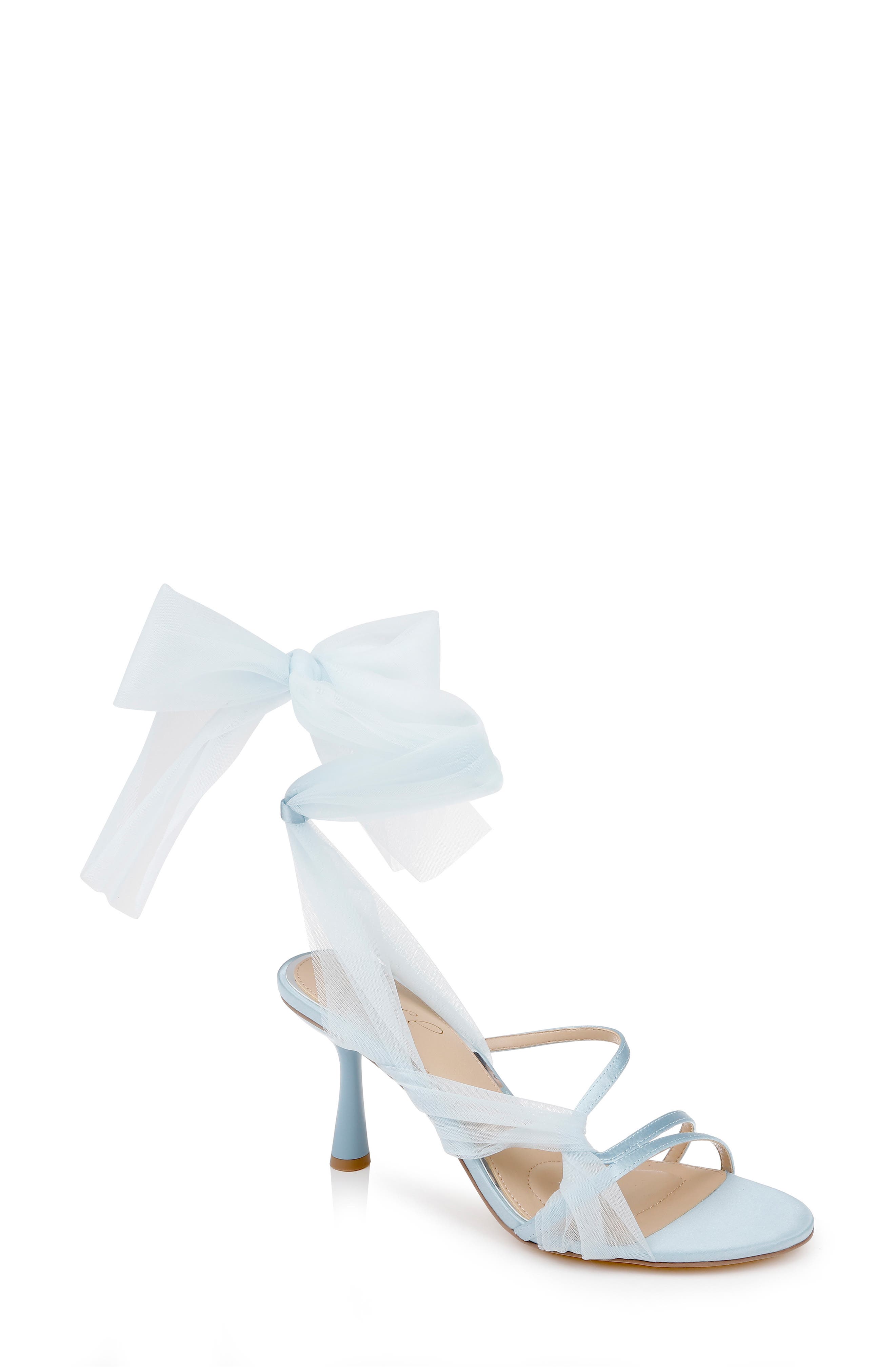 Jewel Badgley Mischka Norris Ankle Wrap Sandal