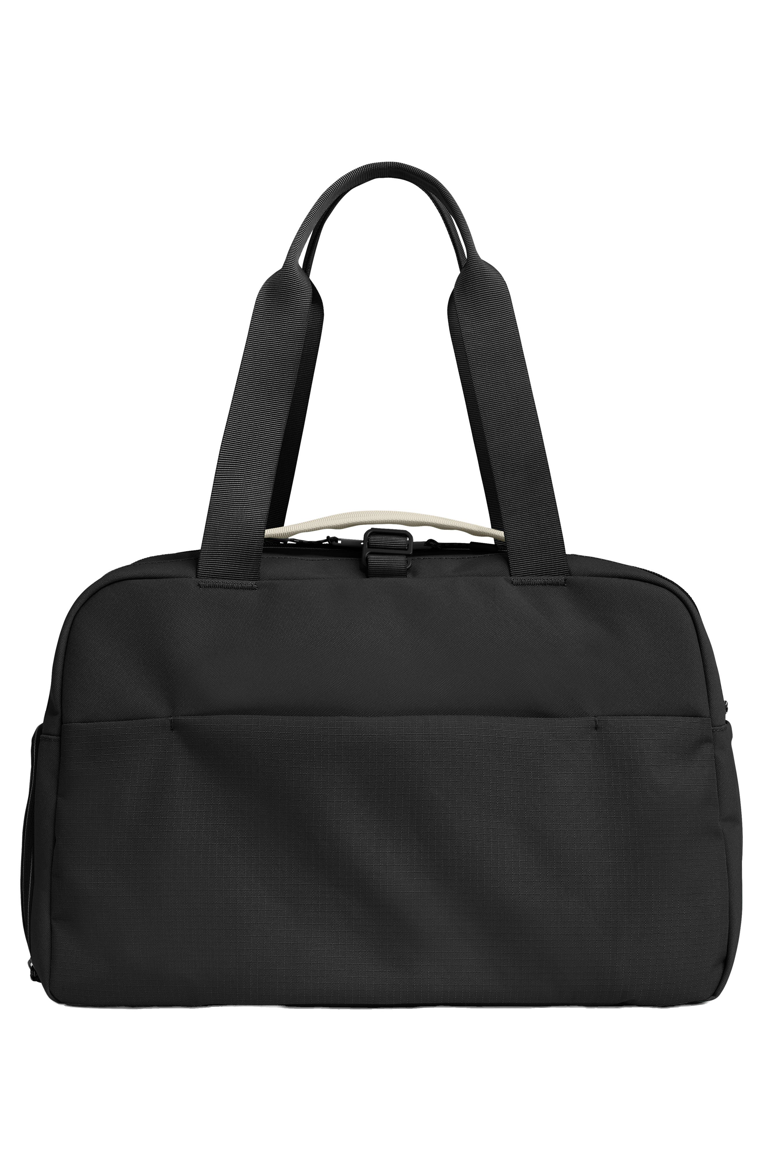 Away The Gym Duffle Bag, Alternate, color, Jet Black