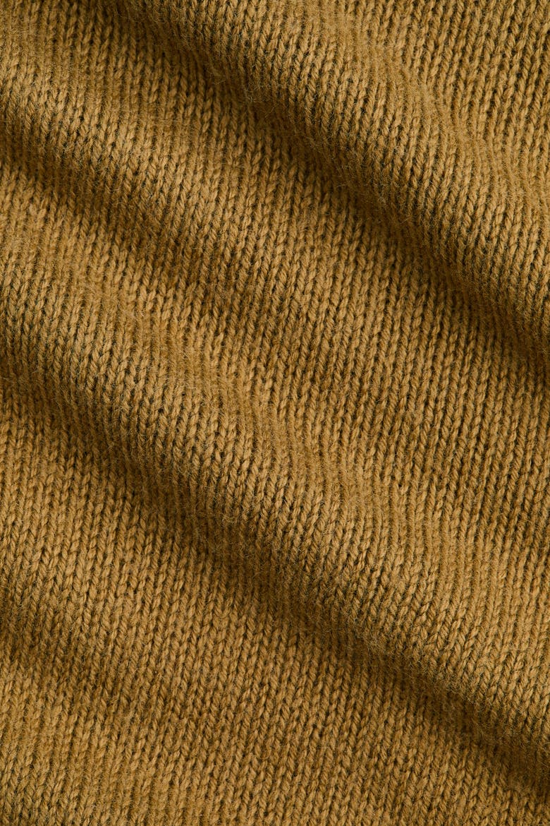 Button-detail Sweater, Alternate, color, Mustard yellow