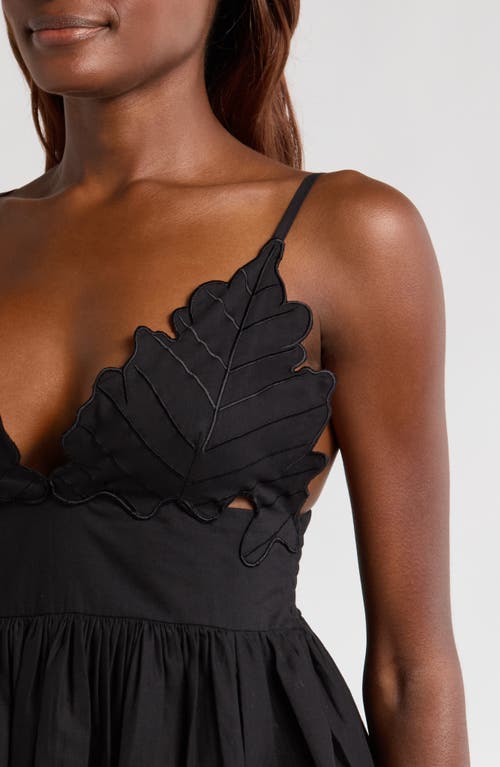Pq Swim Beatrice Cover-up Minidress In Midnight