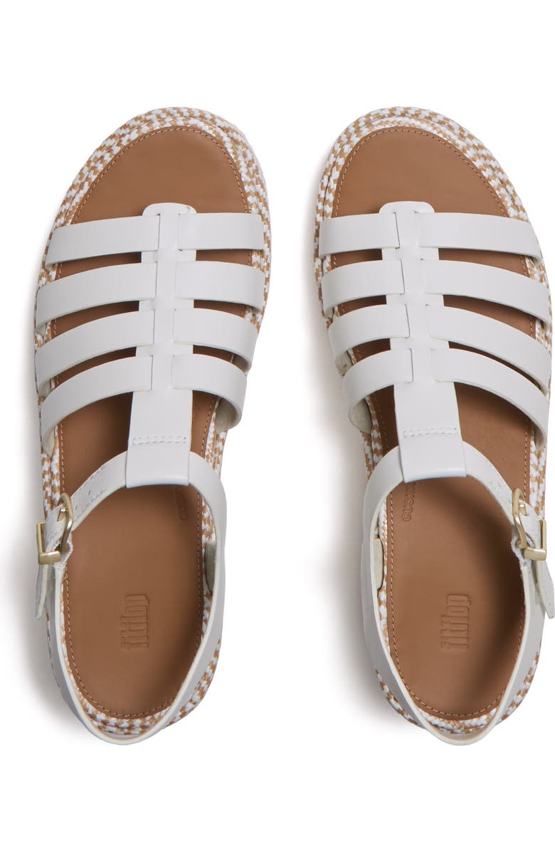 FitFlop Platfforms Graphic-Fisherman, Alternate, color, Urban White