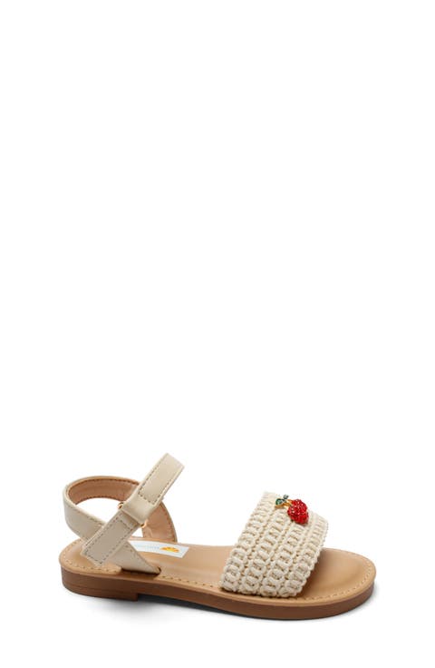 Zoe Open Toe Sandal (Toddler & Little Kid)