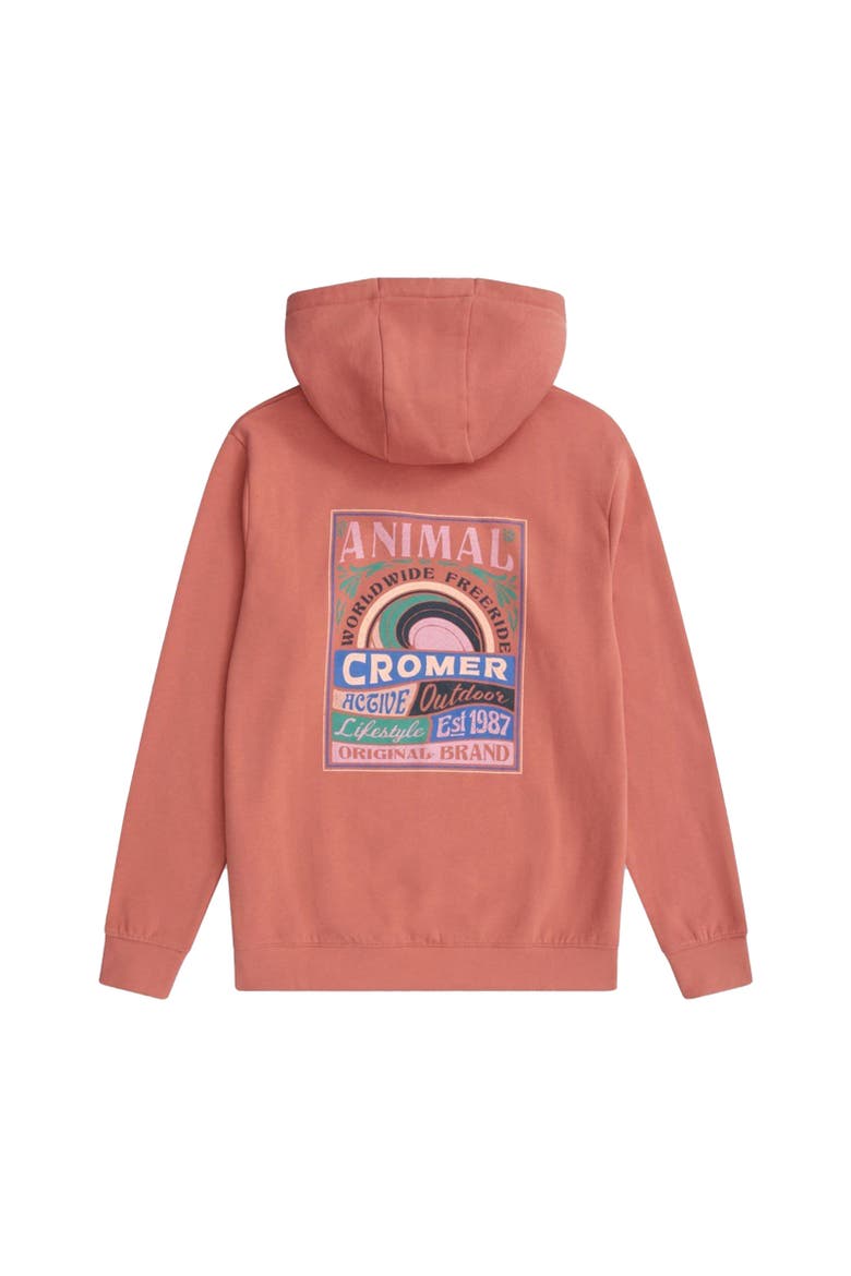 Maya Cromer Hoodie, Alternate, color, Pink