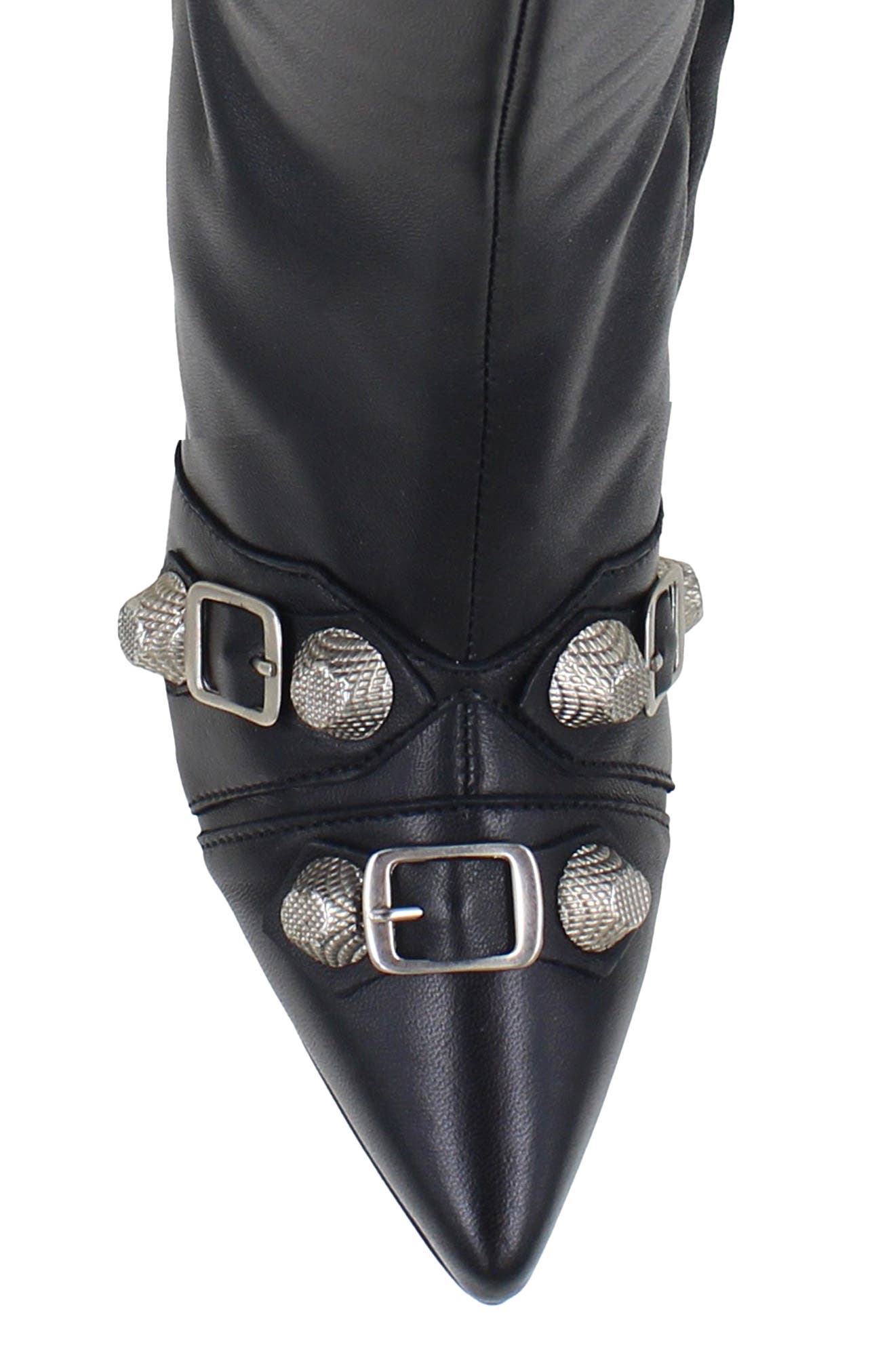 ZIGI Ivara Knee High Boot, Alternate, color, Black Leather