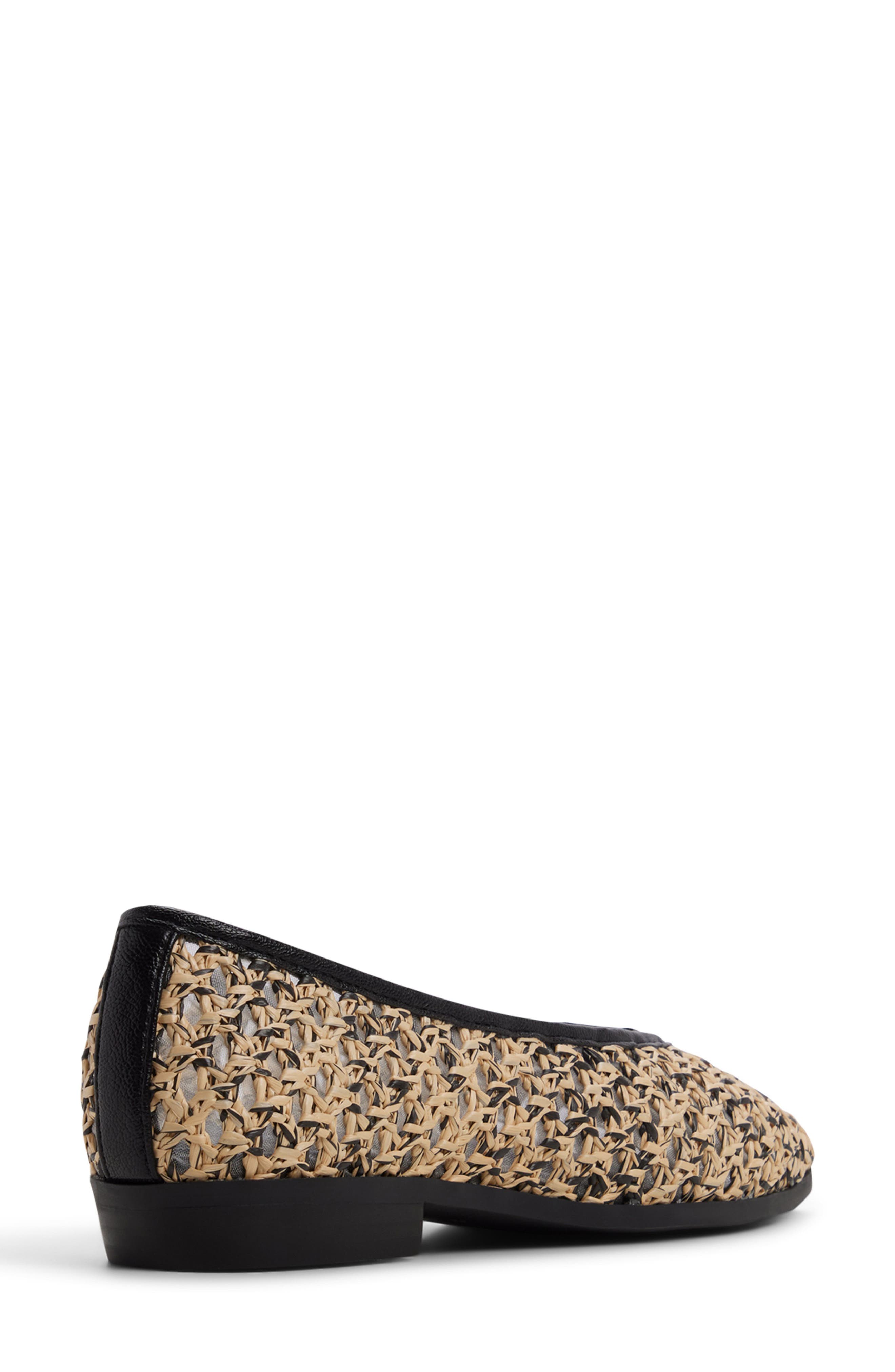 Rafaella Ballet Flat, Alternate, color, BLACK/ GOLD MULTI
