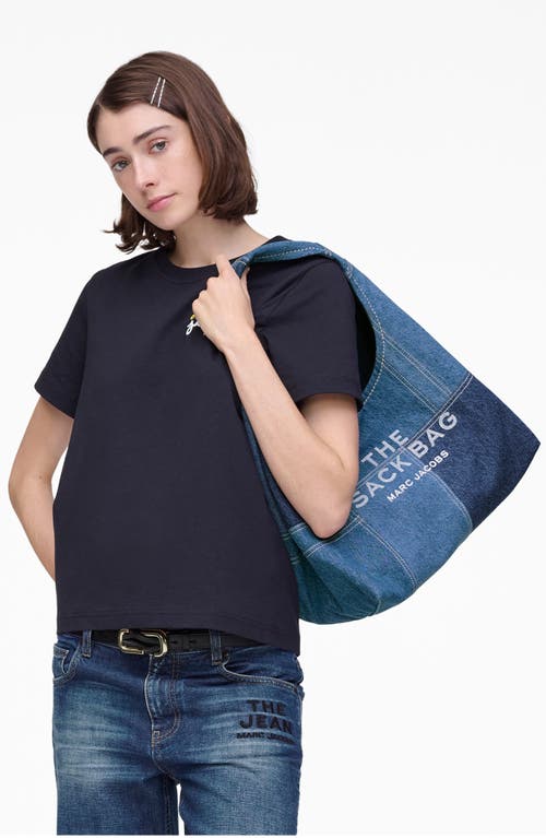 Marc Jacobs The Sack Denim Shoulder Bag In Blue
