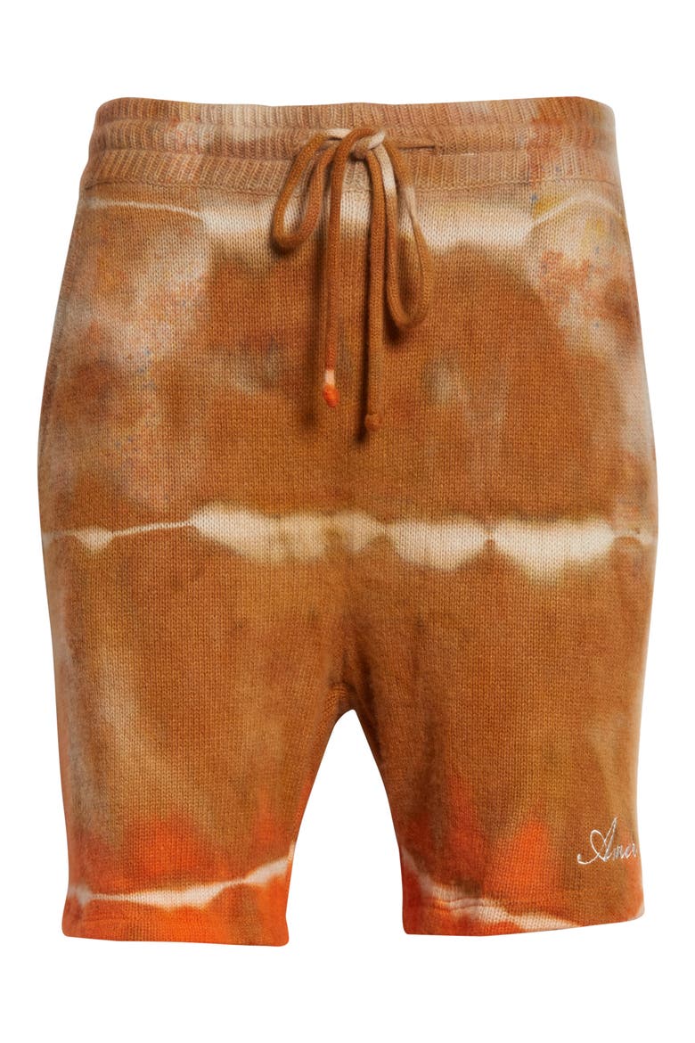 TIE DYE SHORTS, Alternate, color, ORANGE