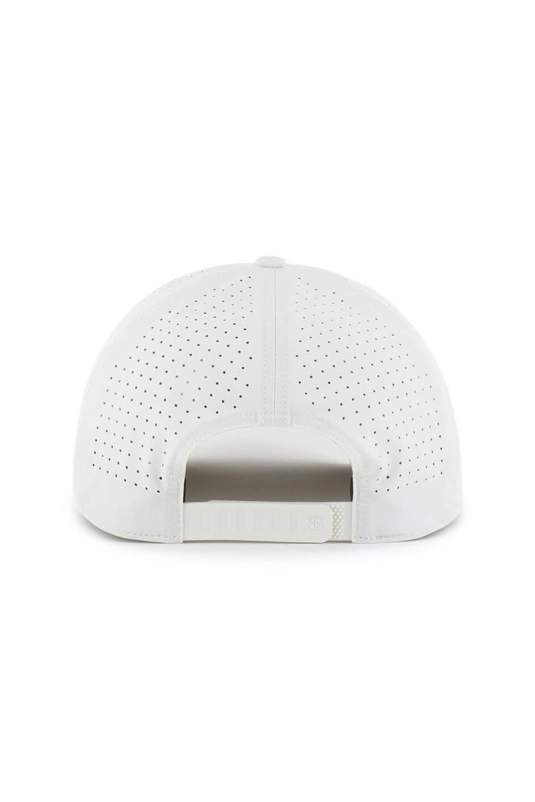 Men's '47  White Texas Longhorns Forward Vent Hitch Rope Adjustable Hat, Alternate, color, White
