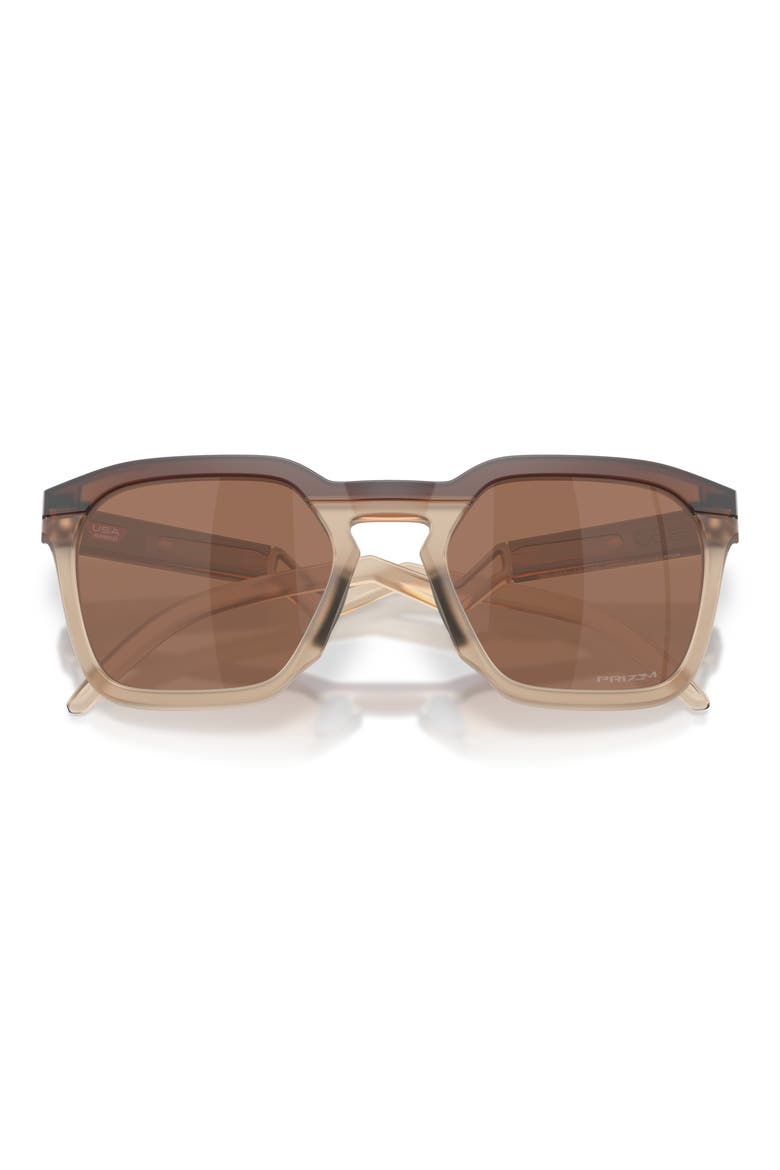 HSTN 54mm Prizm™ Square Sunglasses, Alternate, color, MATTE ROOTBEER / PRIZM