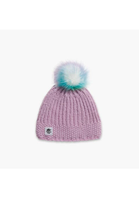 Kids Suzie Pom Winter Hat