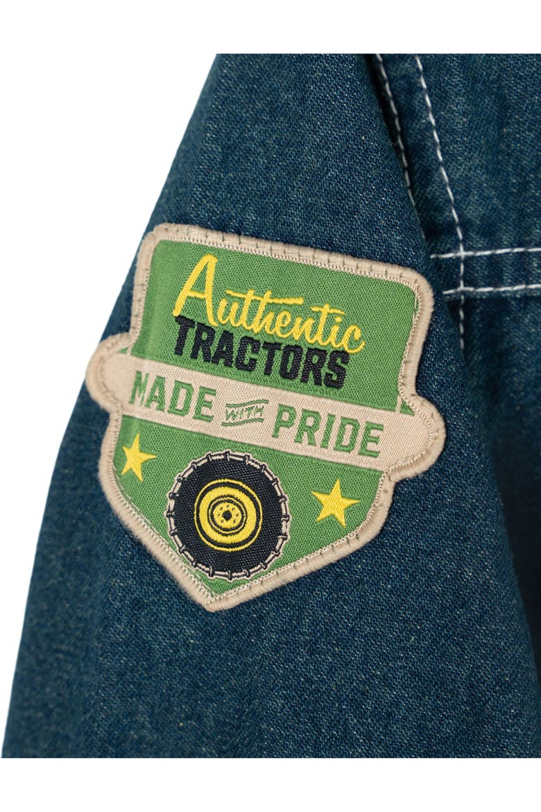 Denim Jacket, Alternate, color, Dark Wash Indigo