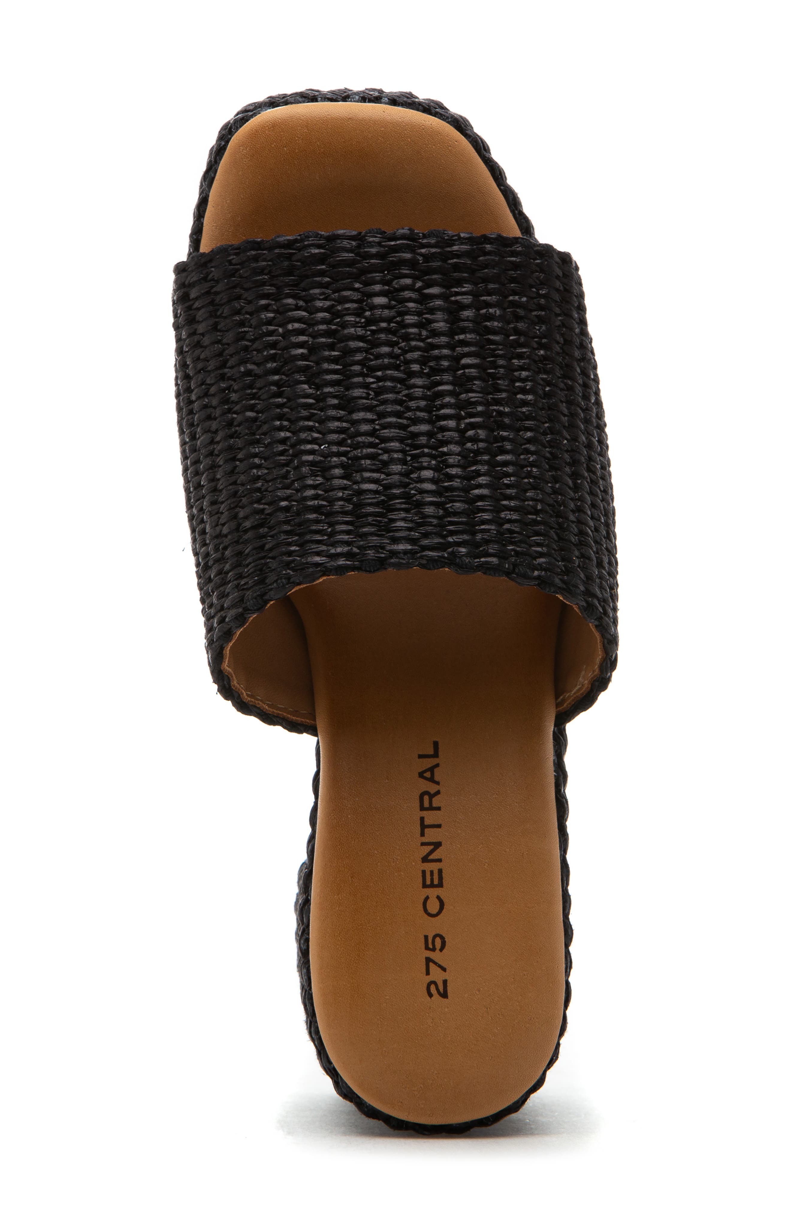 275 Central Skattebo Platform Sandal, Alternate, color, Black
