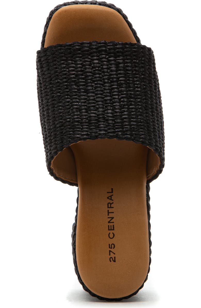 275 Central Skattebo Platform Sandal, Alternate, color, Black