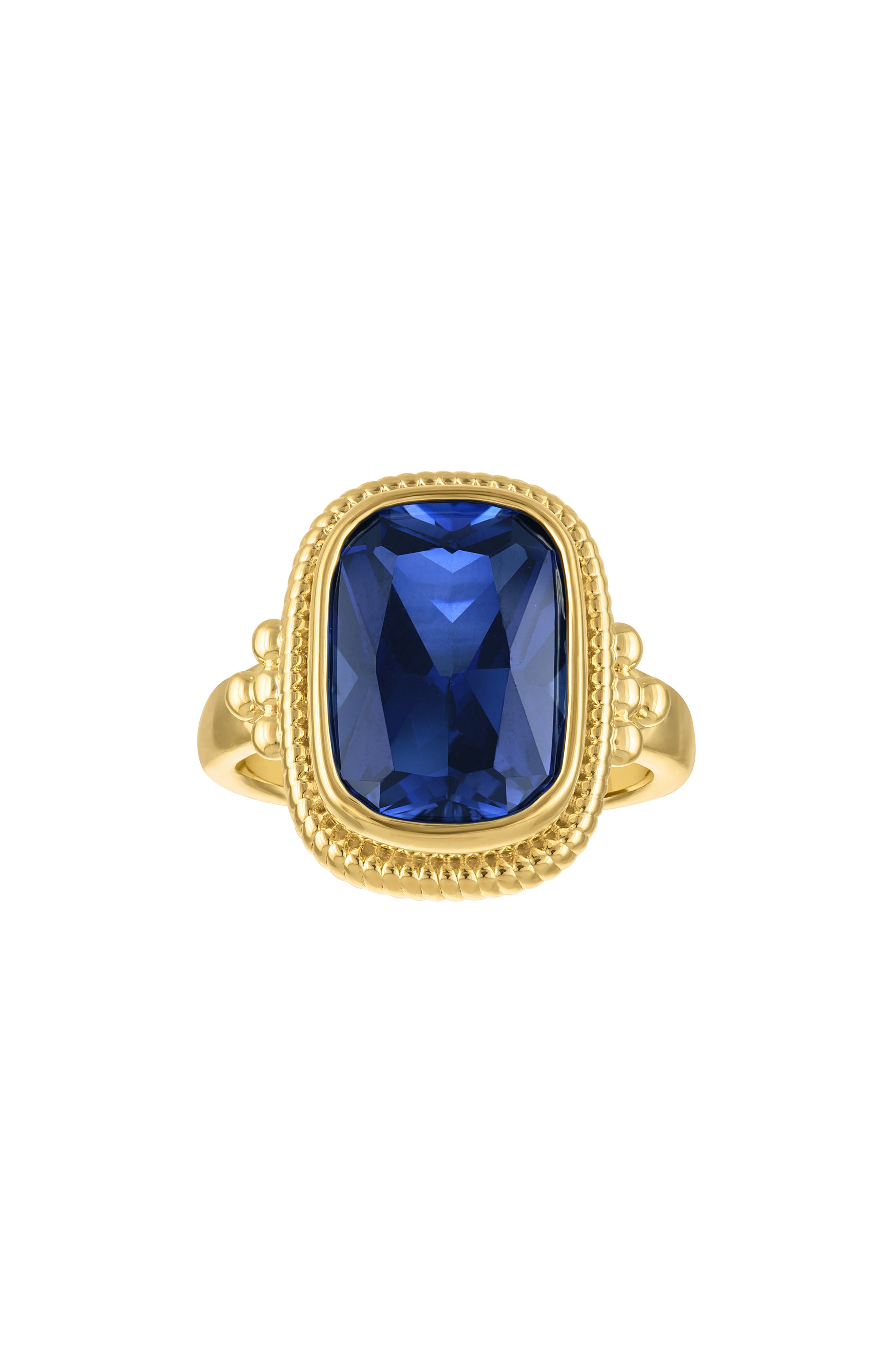 Lab Created Sapphire Statement Ring