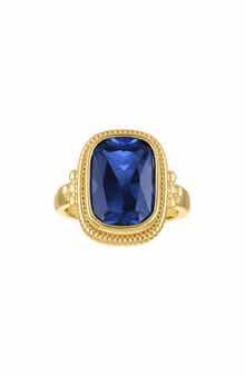 Lab Created Sapphire Statement Ring