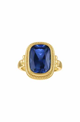 Lab Created Sapphire Statement Ring