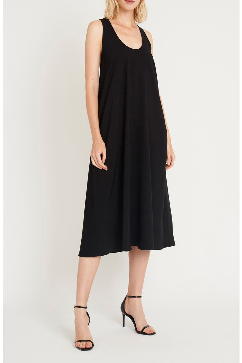 Solstice Racerback Midi Shift Dress, Alternate, color, METEORITE