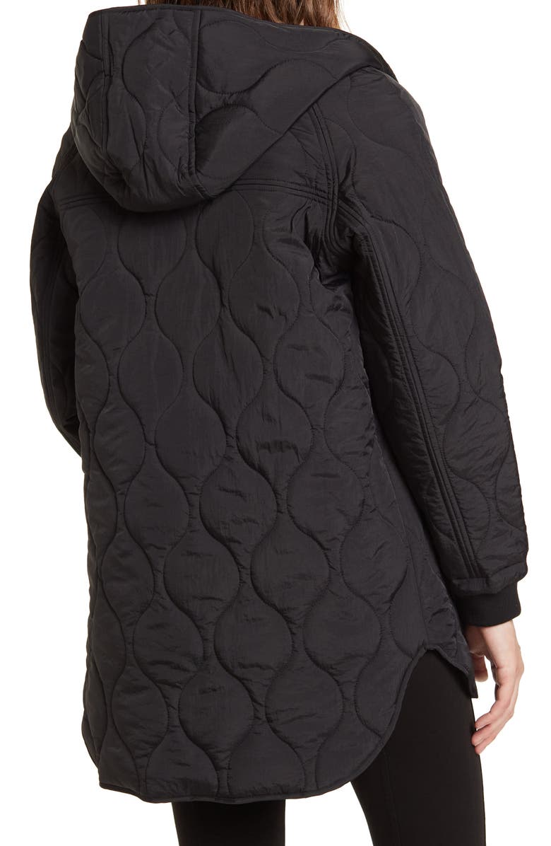 BCBGeneration Missy Eco Quilt Topper Coat, Alternate, color,