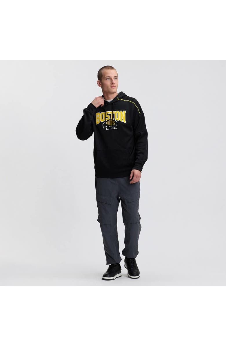 FANATICS Men's Fanatics Black Boston Bruins 2026 NHL Stadium Series Defender Pullover Hoodie, Alternate, color, Black