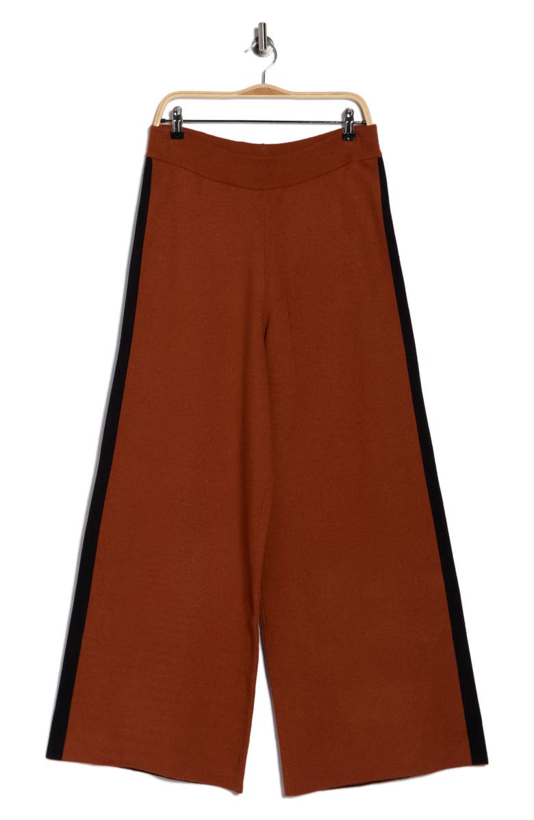 BY DESIGN Side Stripe Pull-On Pants, Alternate, color, Caramel Cafe