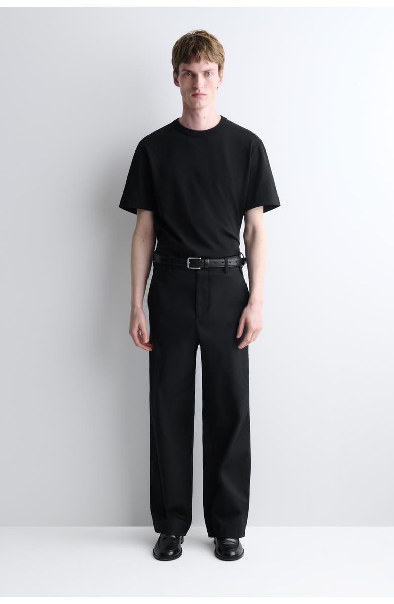 COS Cotton Wide-Leg Pants, Main, color, Oxford