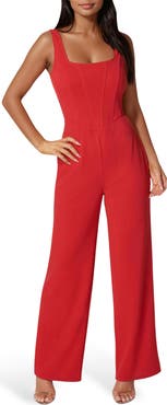 bebe Corset Jumpsuit