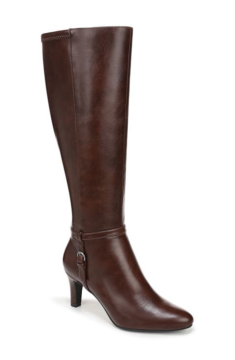Galant Knee High Boot (Regular, Wide & Extrawide Calf)