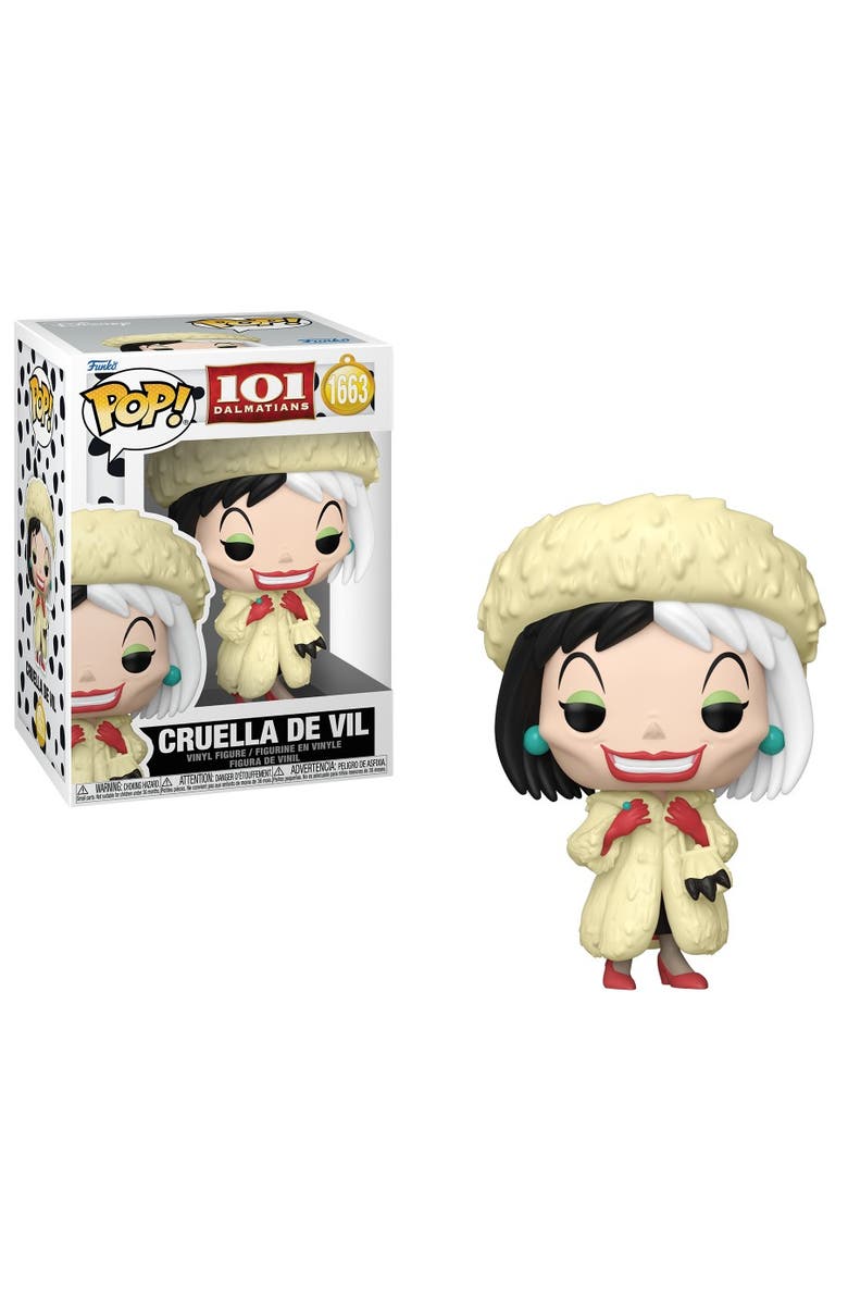Funko Cruella De Vil (101 Dalmatians) 65th Anniversary Disney Funko Pop! Movies, Main, color, Multi-Color