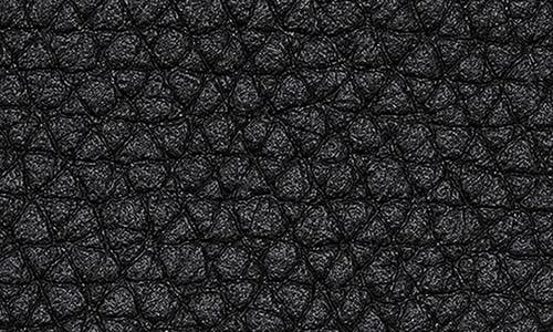 Longchamp Le Roseau Leather Card Holder In Black