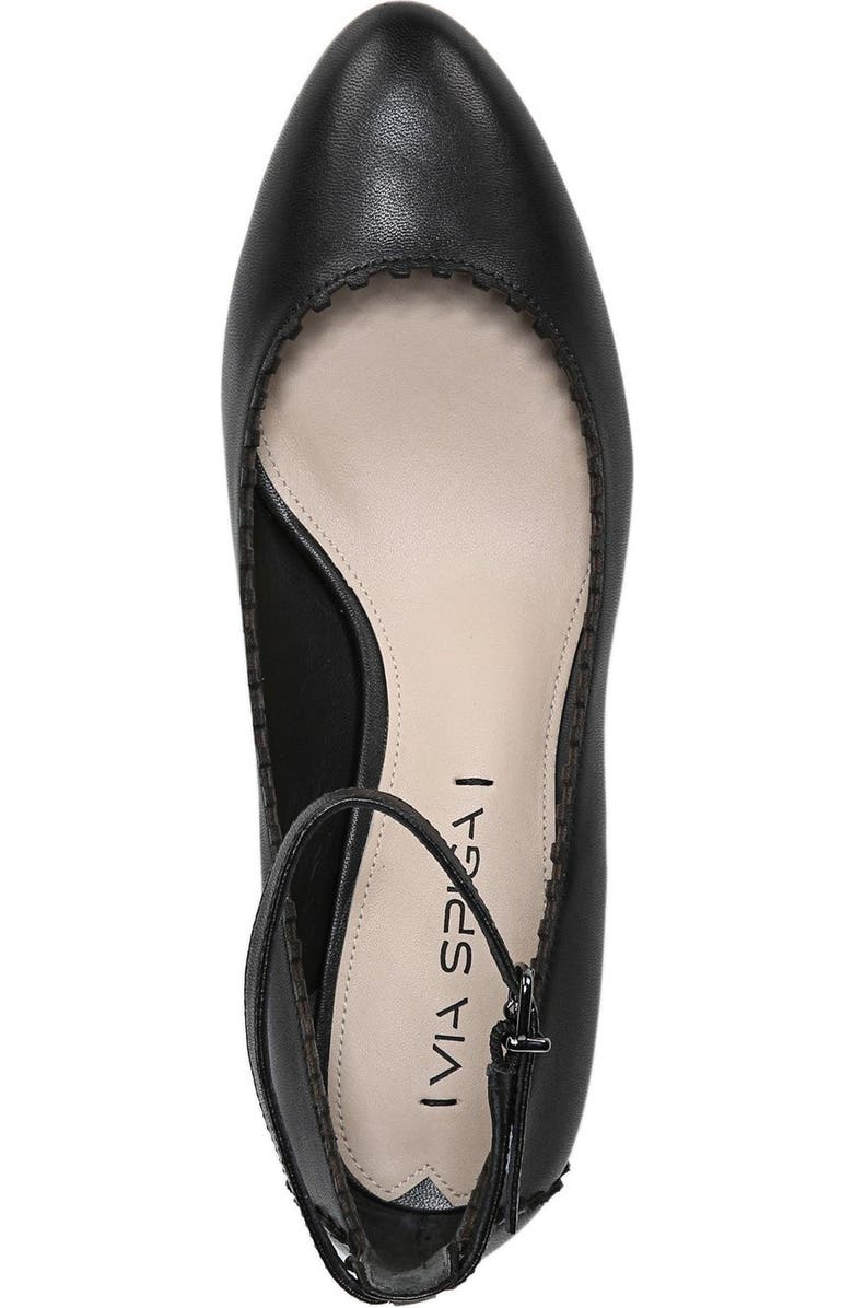 Via Spiga Dionne Block Heel Ankle Strap Pump, Alternate, color,