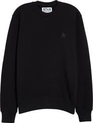 Golden Goose Archibald Star Cotton Crewneck Sweatshirt