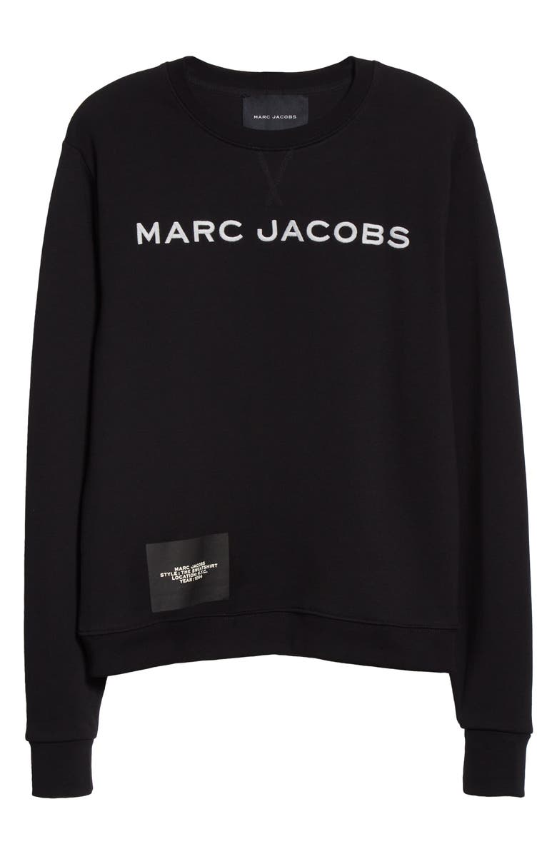 Marc Jacobs Marc Jacob Women's The Cotton Logo Sweatshirt, Alternate, color, 