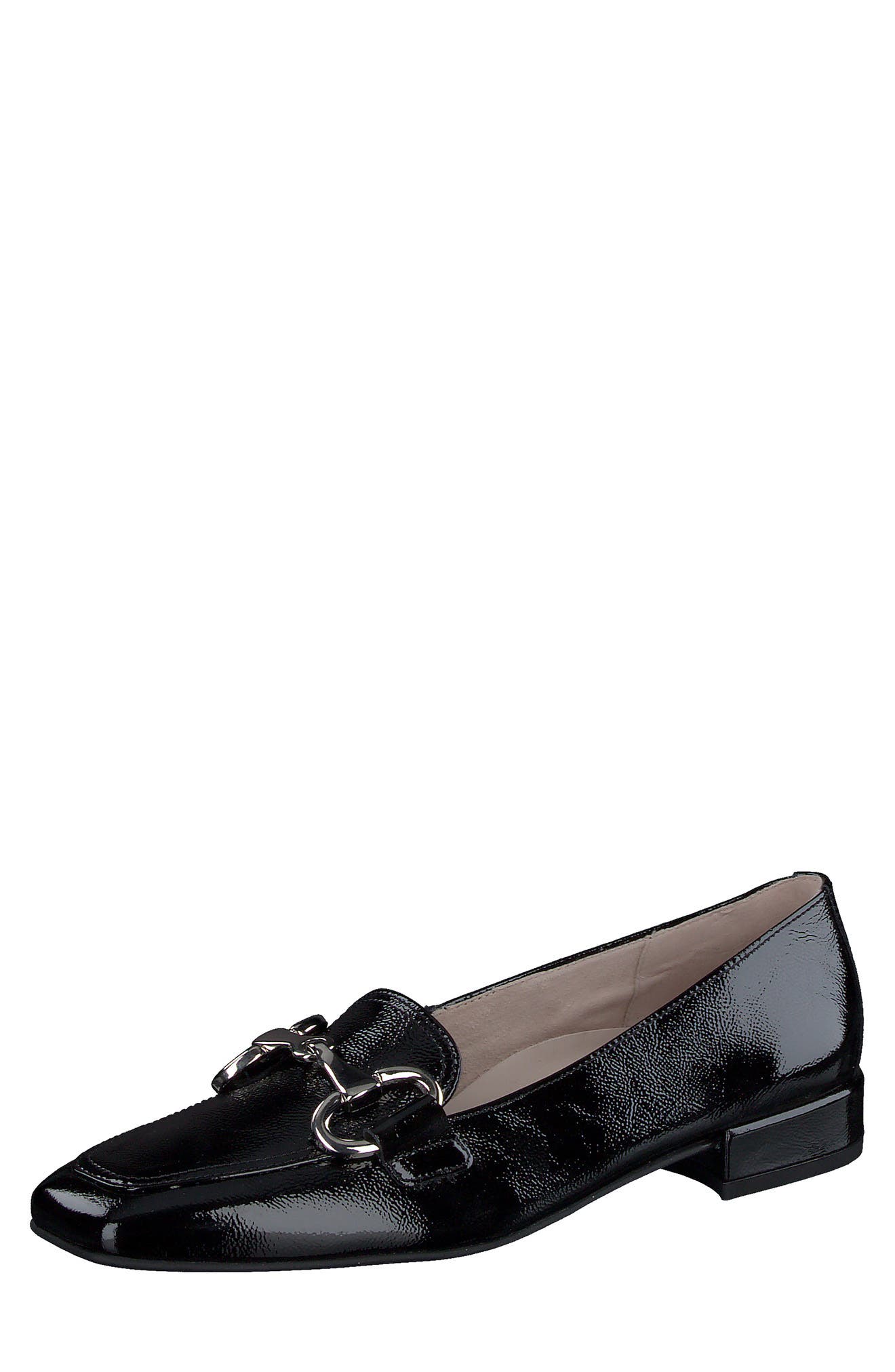 Lil Flat, Main, color, BLACK CRINKLED PATENT