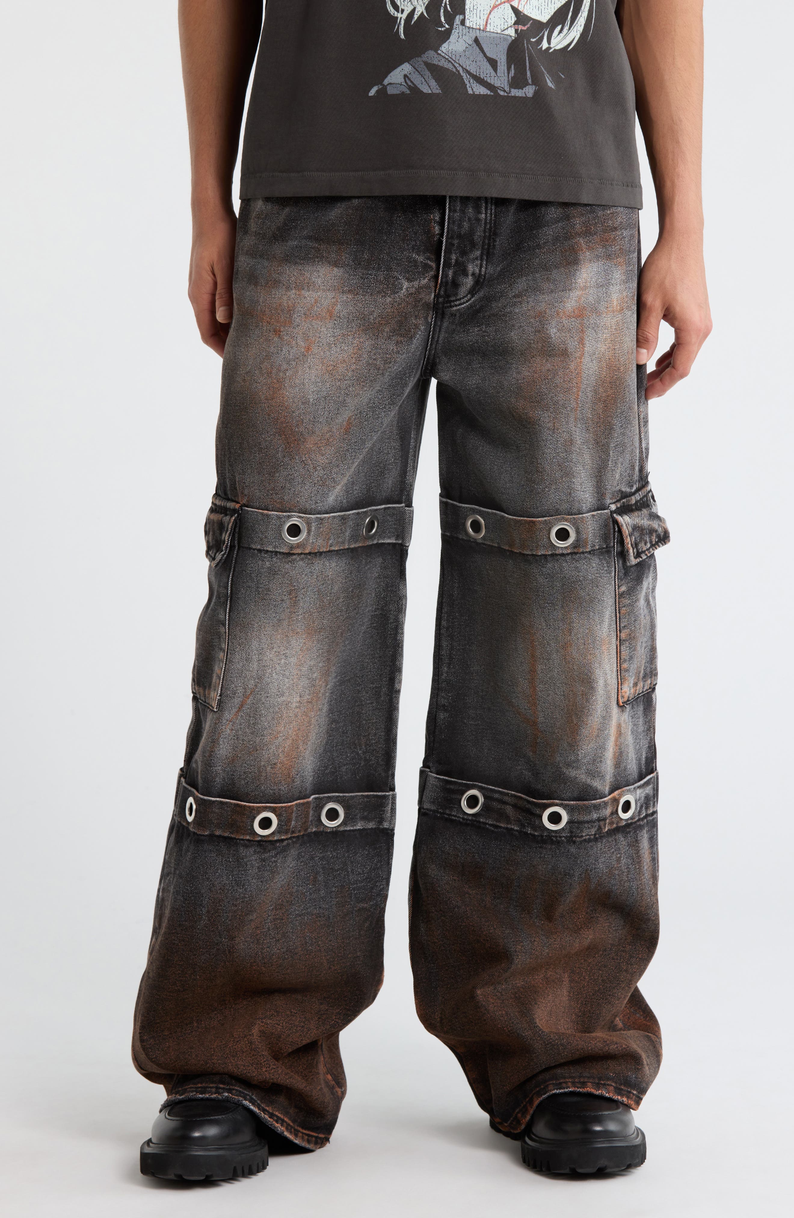 mnml Ultra Baggy Skate Cargo Jeans