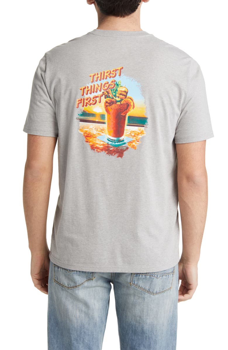 Tommy Bahama Thirst Things First Cotton Graphic Pocket T-Shirt, Alternate, color,